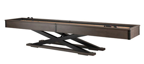 American Heritage Billiards Quest 12' Shuffleboard Table in Glacier