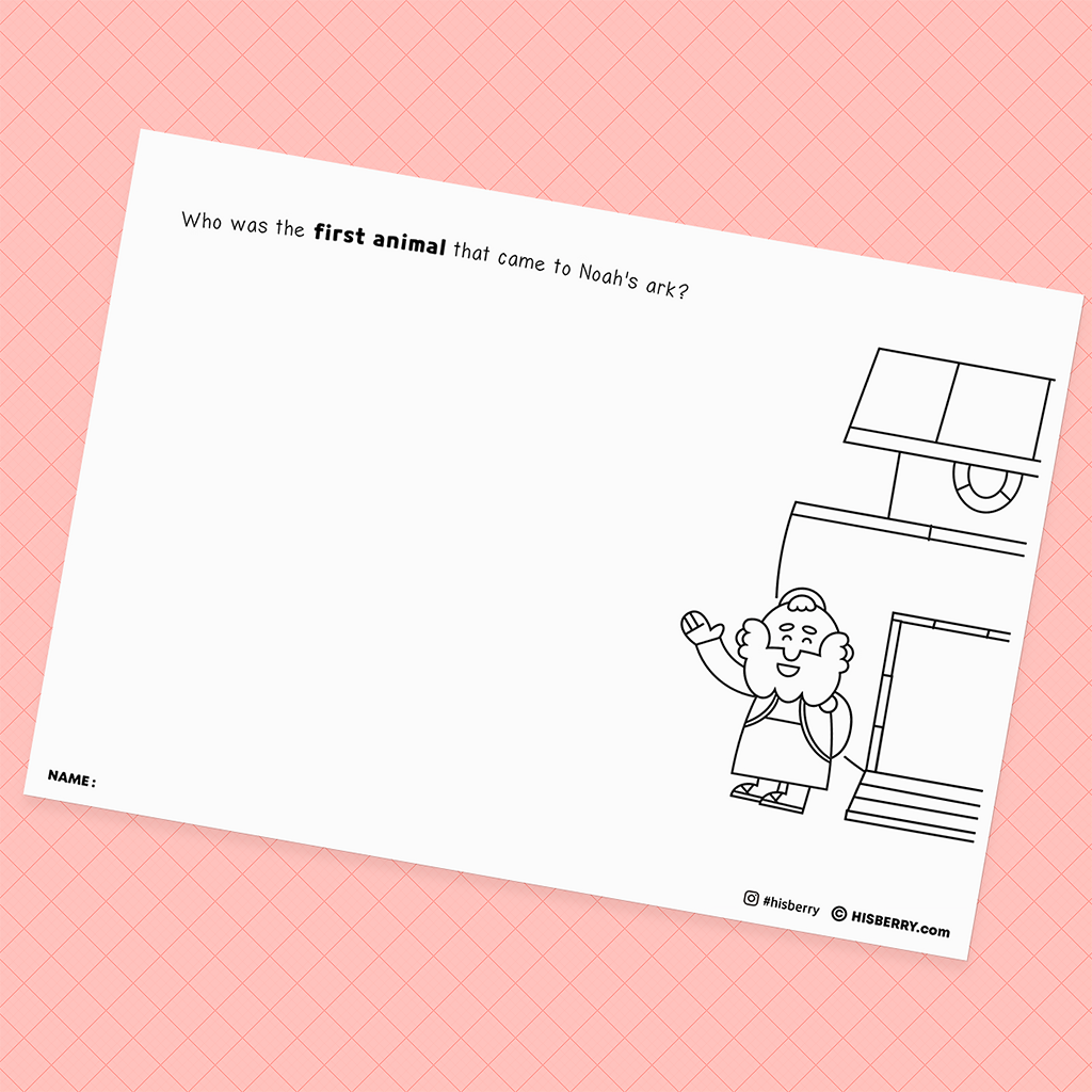 Noah-buildes-the-ark1-drawing-pages-printables