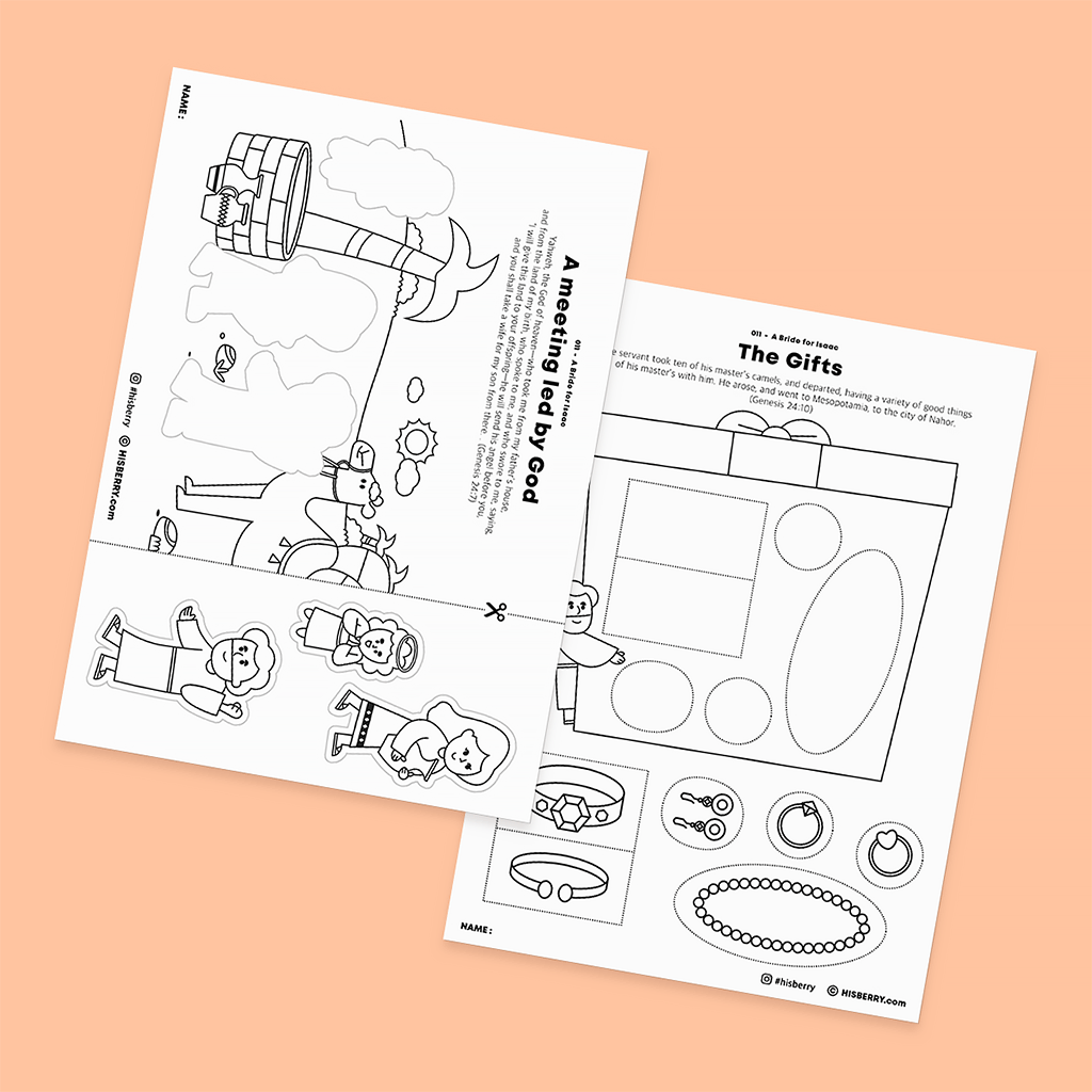 A Bride for Isaac - Activity Worksheets
