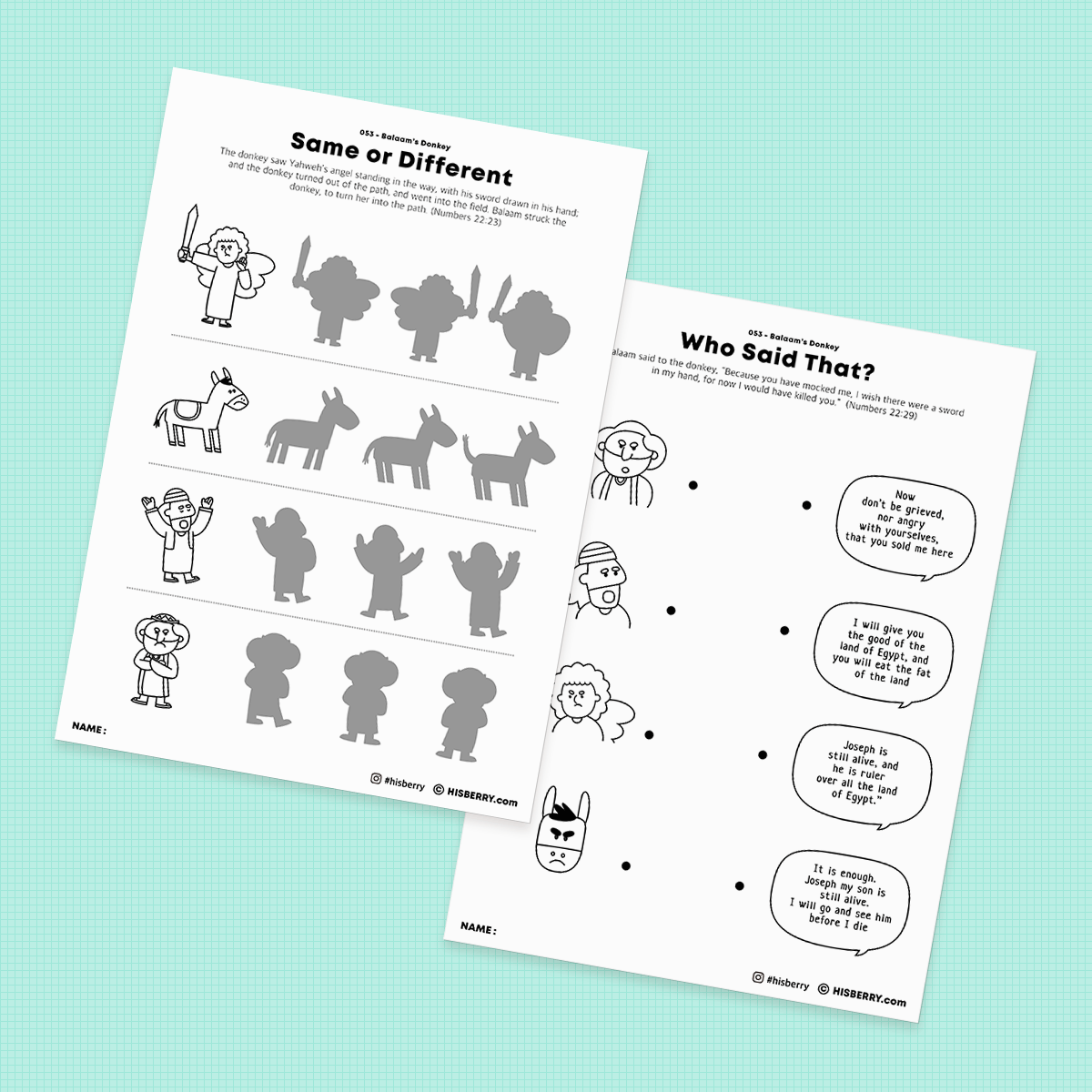 Balaam-and-the-donkey-Activity-Printables