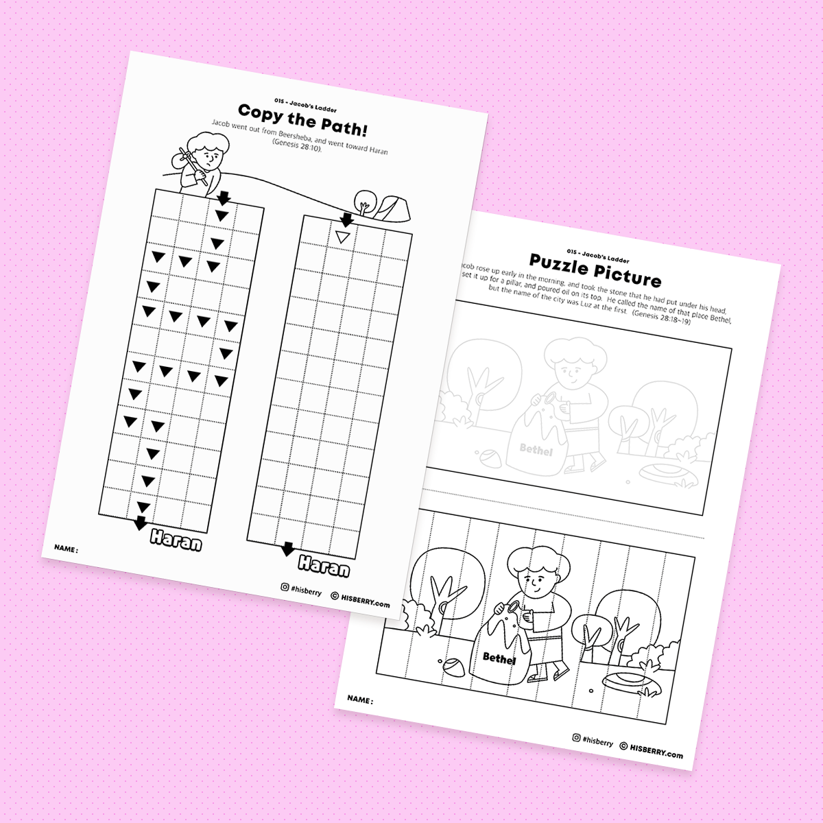 Colouring Pages: Ladder