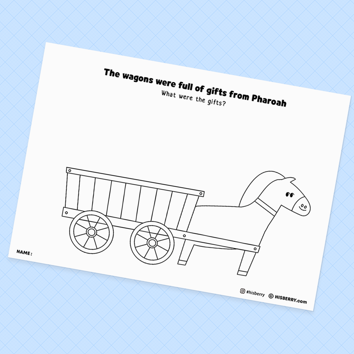 Joseph Forgives His Brothers - Creative Drawing Pages Printable