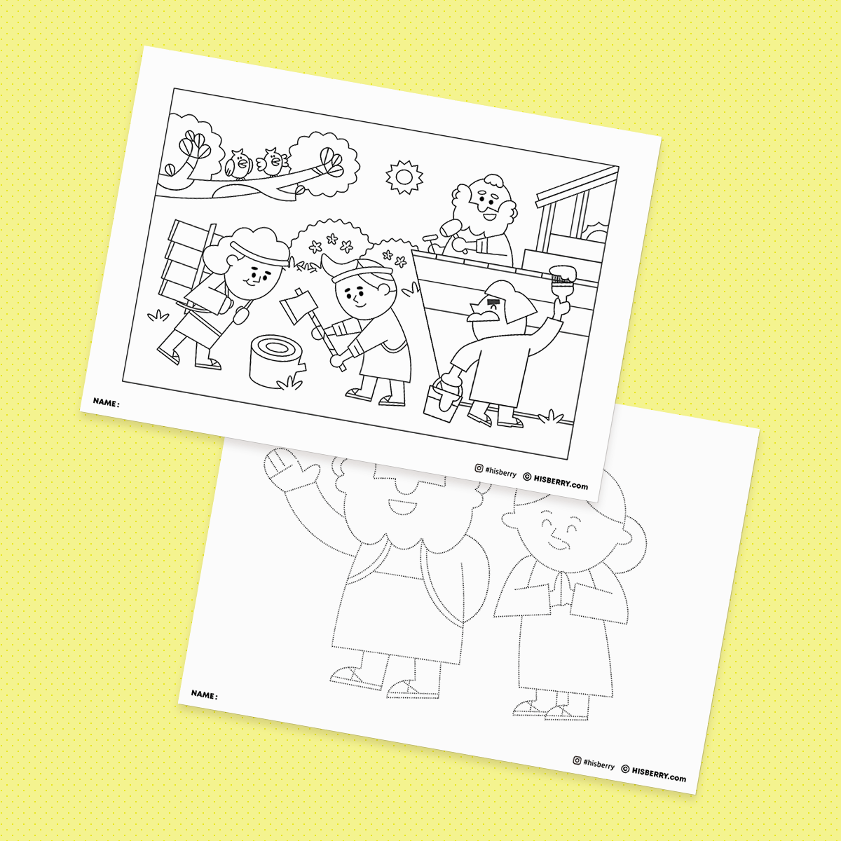 noah the name coloring pages