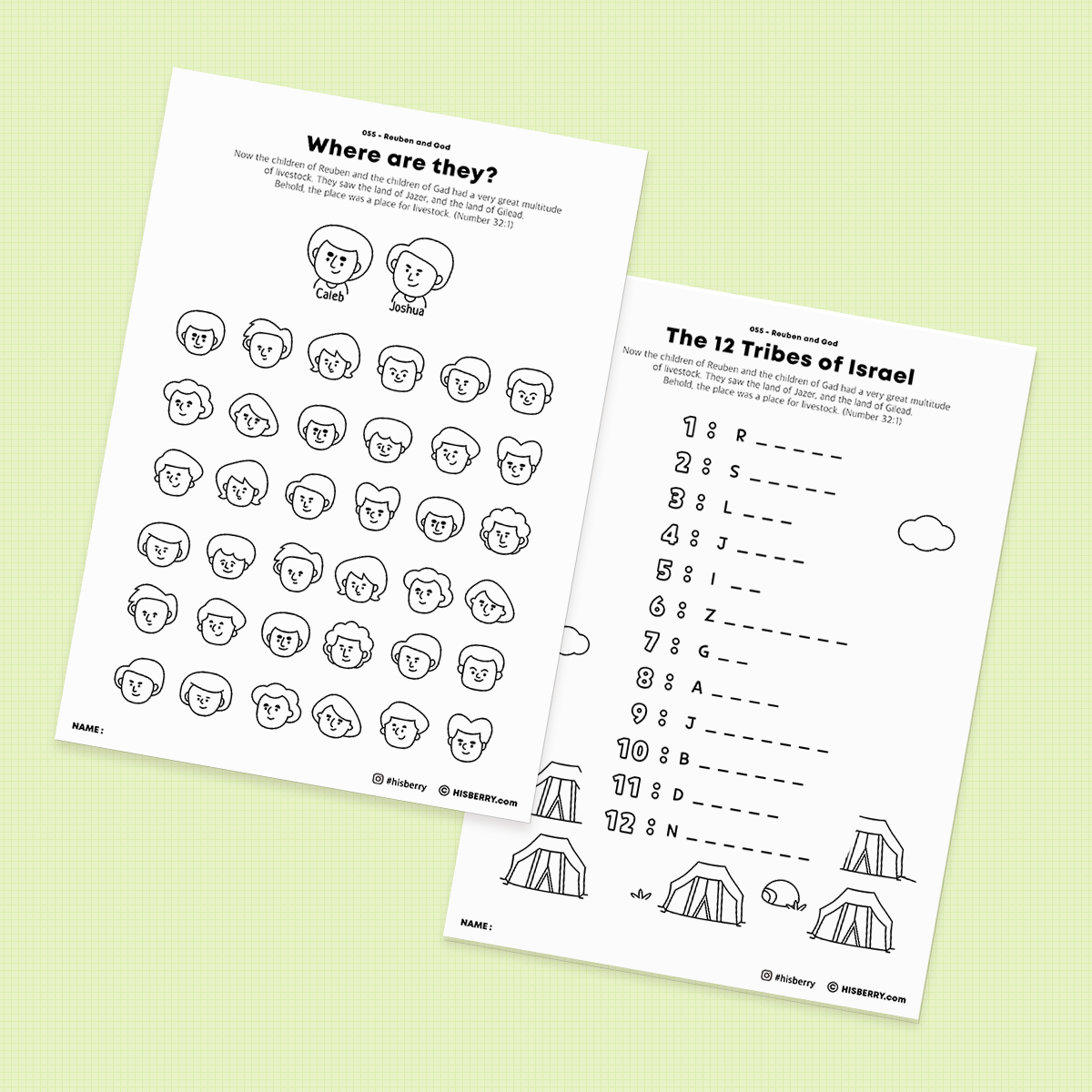 Reuben-and- Gad-Bible-lesson-Activity-Printables