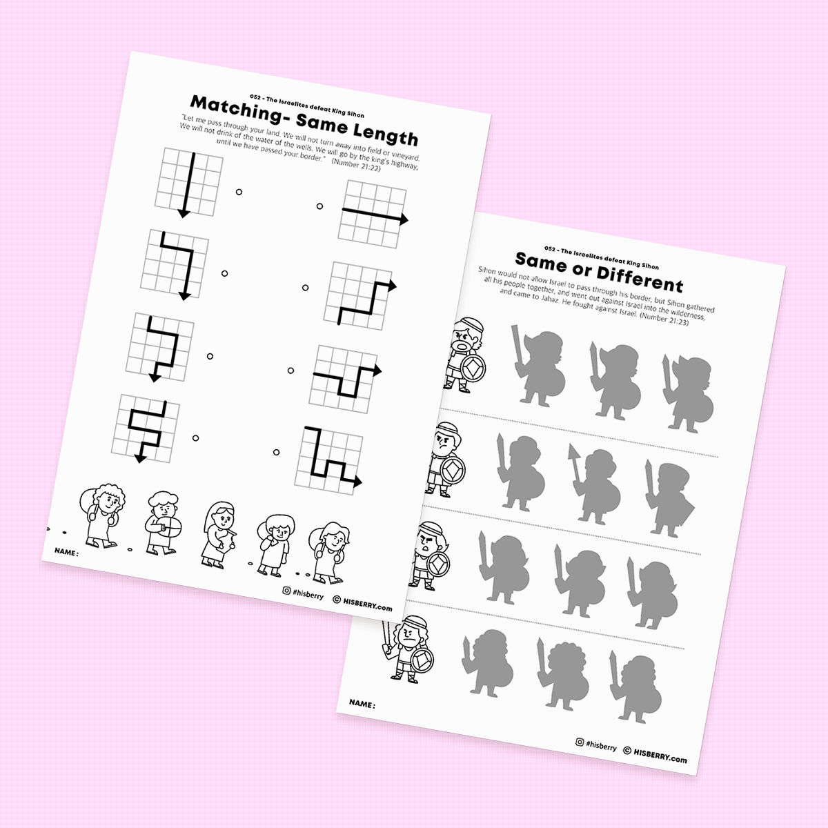 The-Israelites-defeat-King-Sihon-Bible-lesson-Activity-Printables