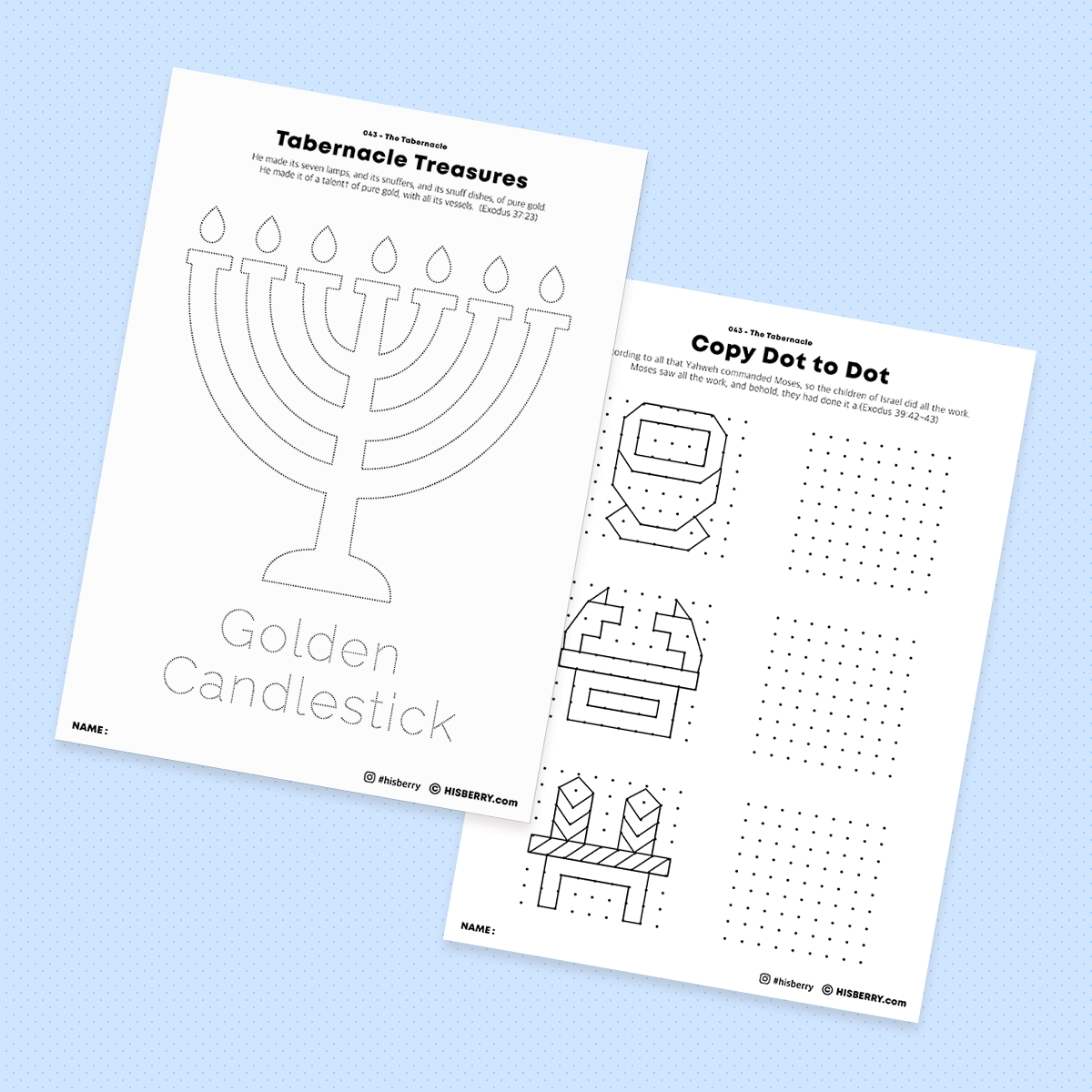 The Tabernacle - Drawing Coloring Pages Printable