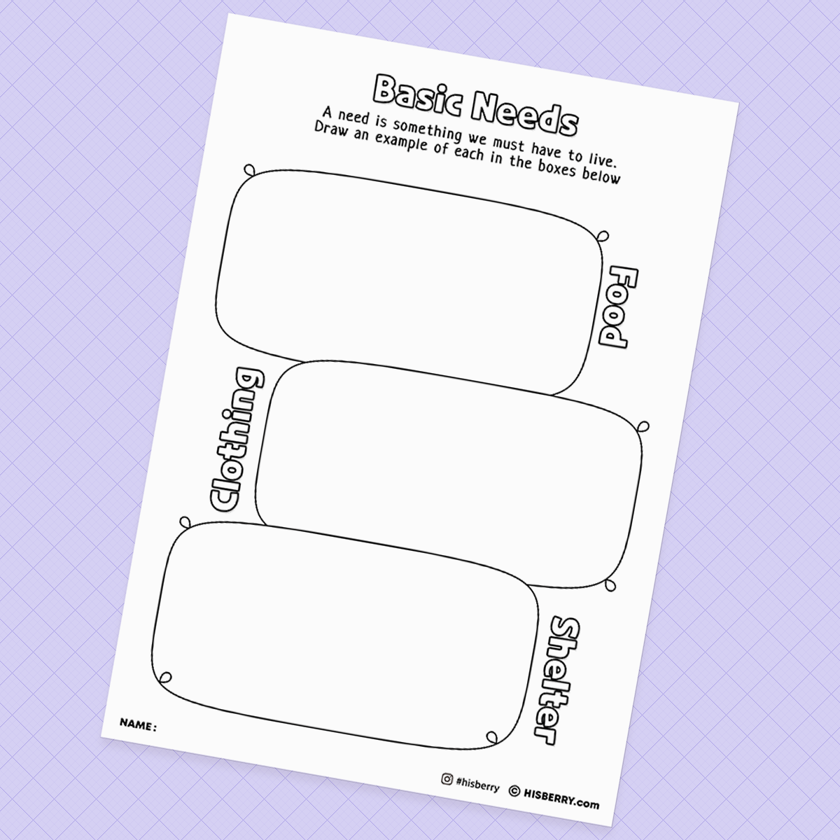 Water From the Rock - Creative Drawing Pages Printable