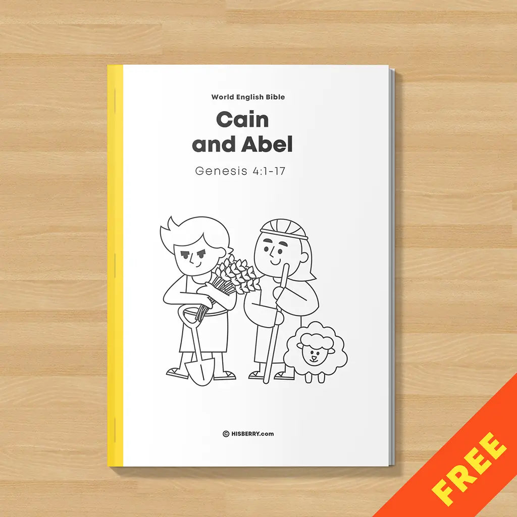 cain and abel bible story coloring pages