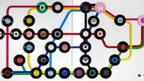 Vinyl tube map