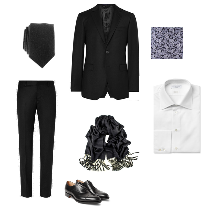 Style Guide | How To Accessorise a Black Suit – Black.co.uk