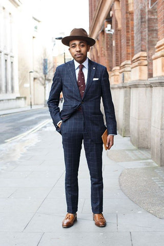 Style Guide | How Accessorise A Check Suit – Black.co.uk