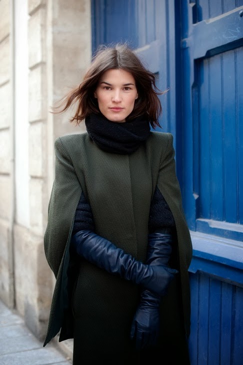 How to Wear: Long Leather Gloves – 