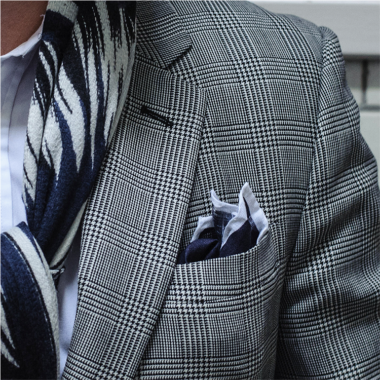 3 Pocket Squares to Wear with a Grey Jacket – Black.co.uk