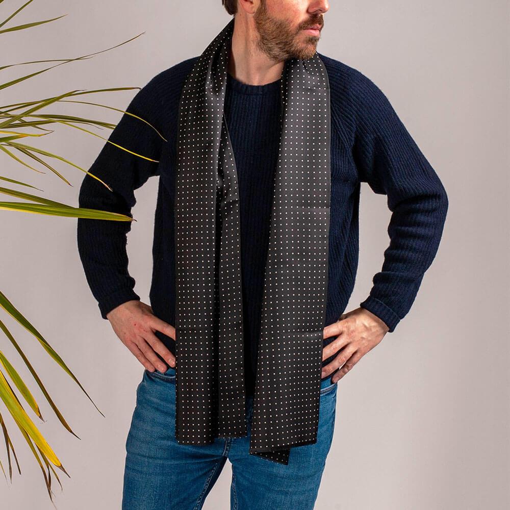 LV silk scarf  Mens scarf fashion, Mens fashion casual, Scarf styles