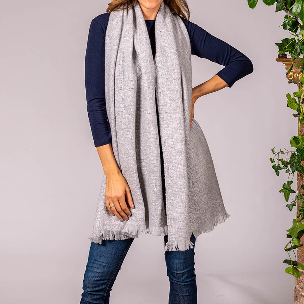 ASKET The Oversized Cashmere Wool Scarf