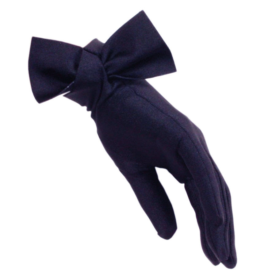 navy lace gloves