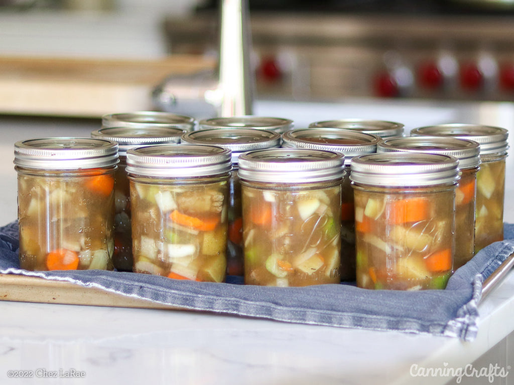 Beef Stew with Vegetables Pressure Canning Recipe | CanningCrafts.com