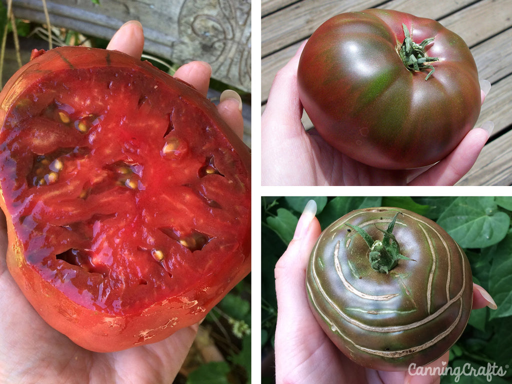 Black Krim Heirloom Tomatoes | CanningCrafts.com