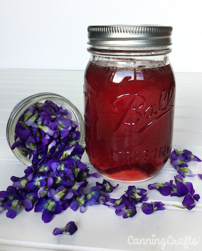 Violet jelly recipe | CanningCrafts.com