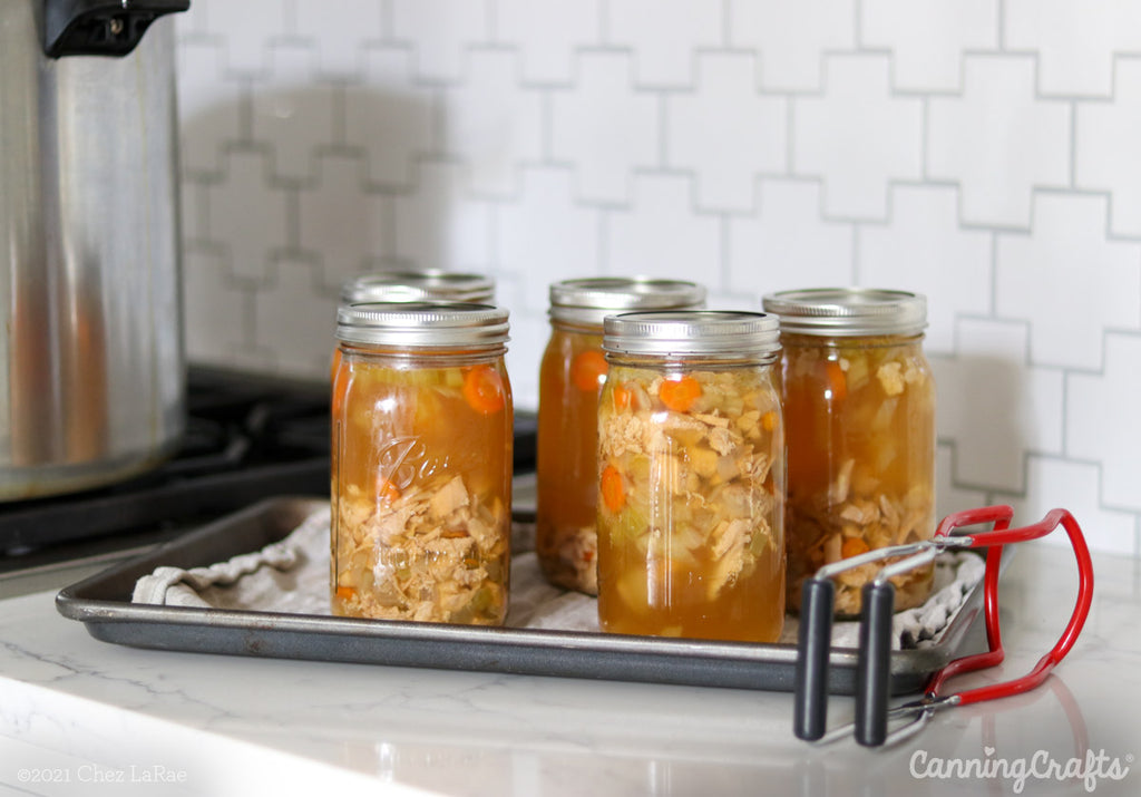 Chicken Soup Pressure Canning Recipe | CanningCrafts.com