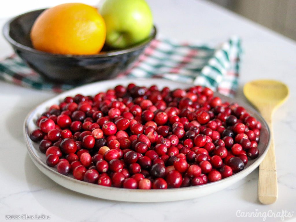 Christmas Jam Canning Recipe with Fresh Cranberries | CanningCrafts.com
