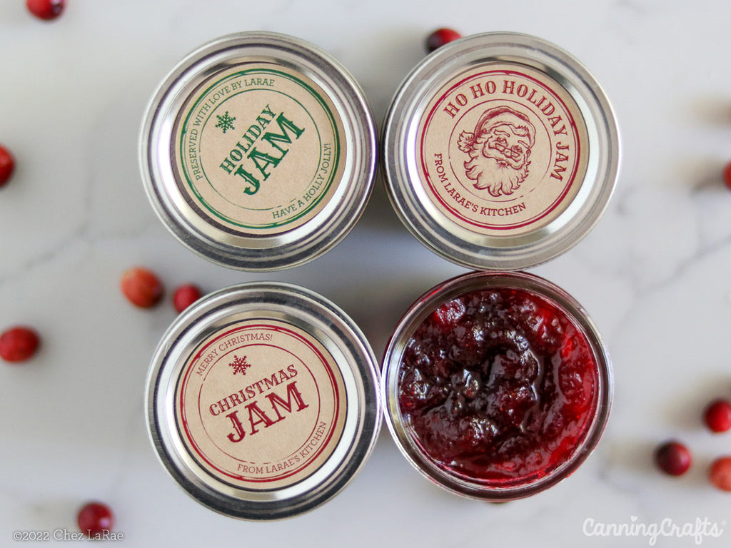 Holiday Christmas Jam Canning Recipe | CanningCrafts.com