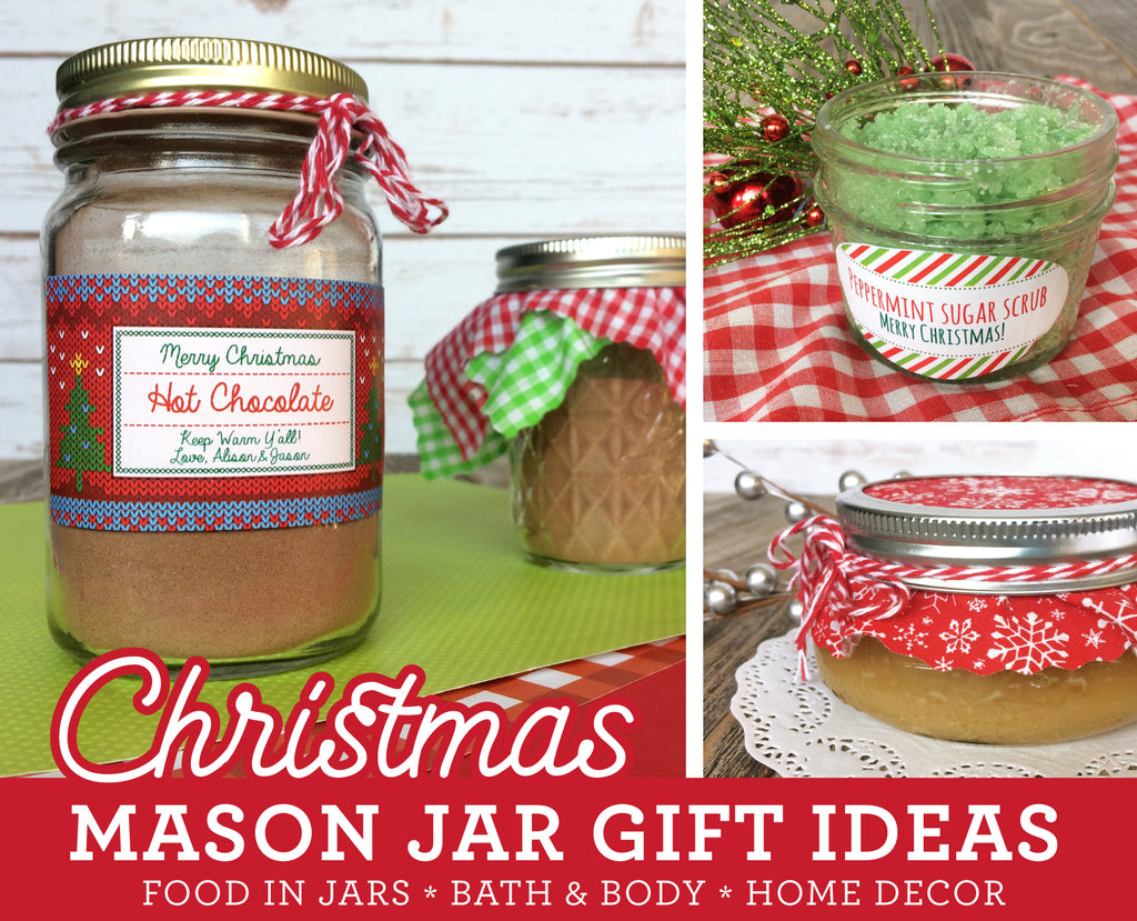Christmas Mason Jar Gifts | CanningCrafts.com