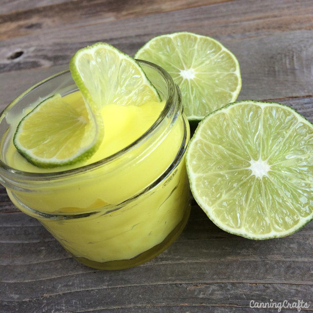 Zesty Lime Curd Recipe | CanningCrafts.com