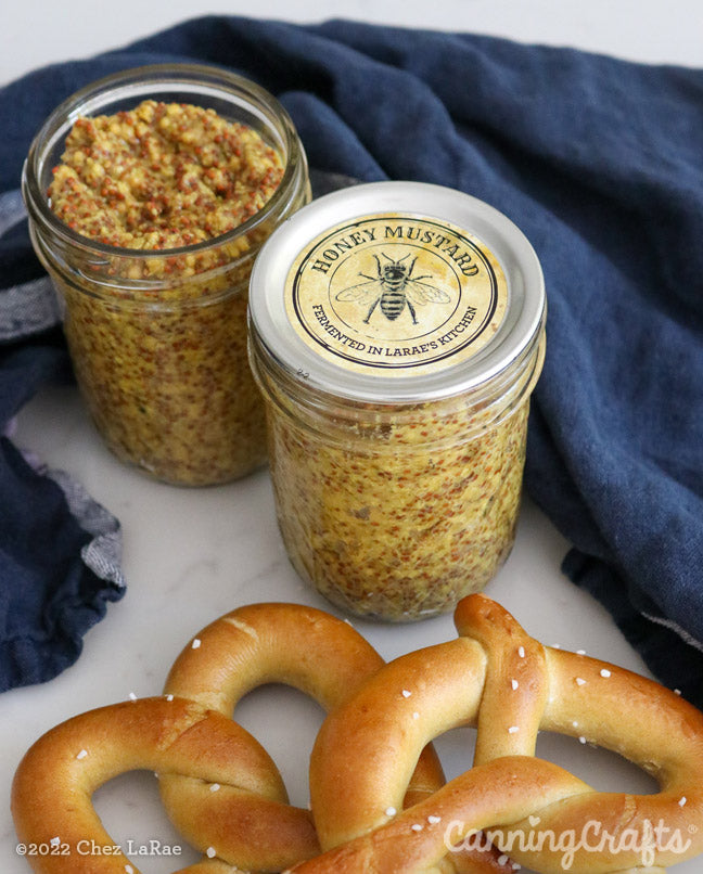 Fermented Honey Mustard Recipe | CanningCrafts.com