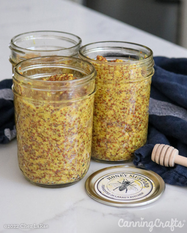 Fermented Honey Mustard Recipe | CanningCrafts.com