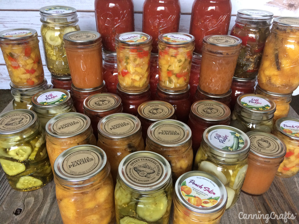 Home Preserved Canned Food from Canning Party | CanningCrafts.com