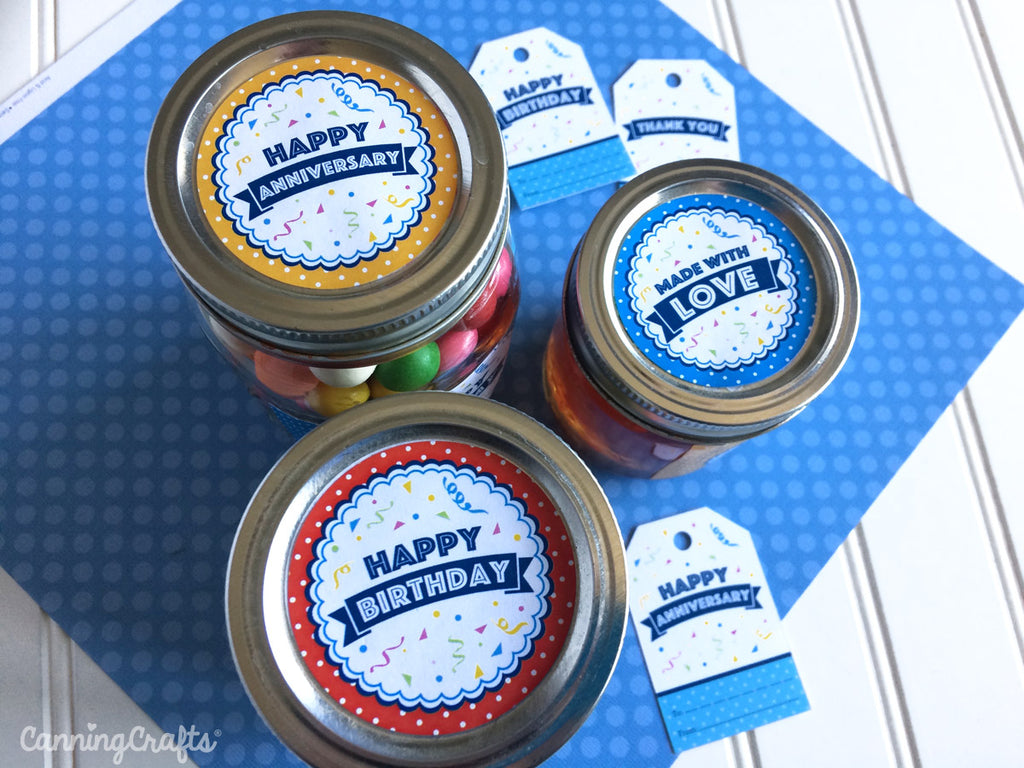 FREE Printable Mason Jar Labels & Tags | CanningCrafts.com