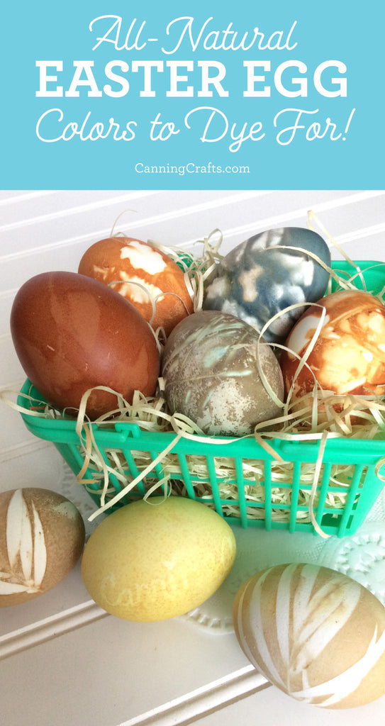 Natural Easter Egg Dyes Using Foods & Spices | CanningCrafts.com