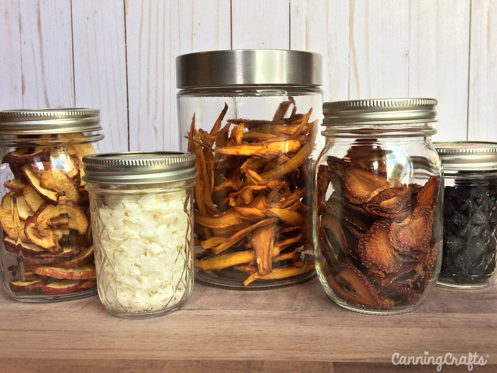 DIY Instant Oatmeal Jars with Dehydrated Fruit Breakfast Recipes