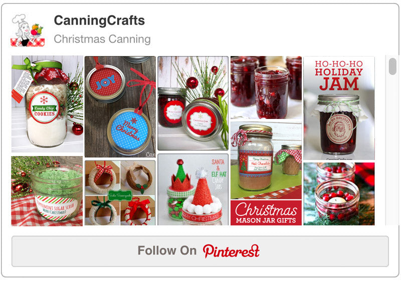 CanningCrafts Christmas Canning Pinterest Board