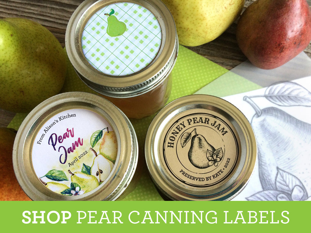 Shop for Pear Canning Labels on CanningCrafts.com