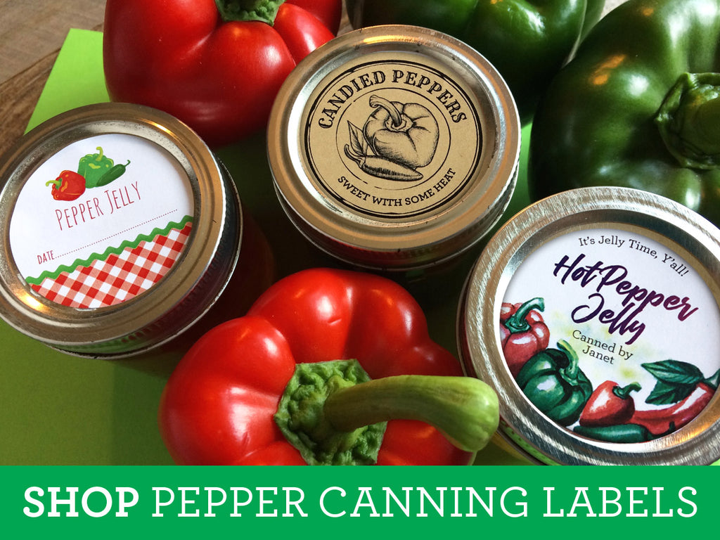 Shop for Pepper Canning Labels on CanningCrafts.com