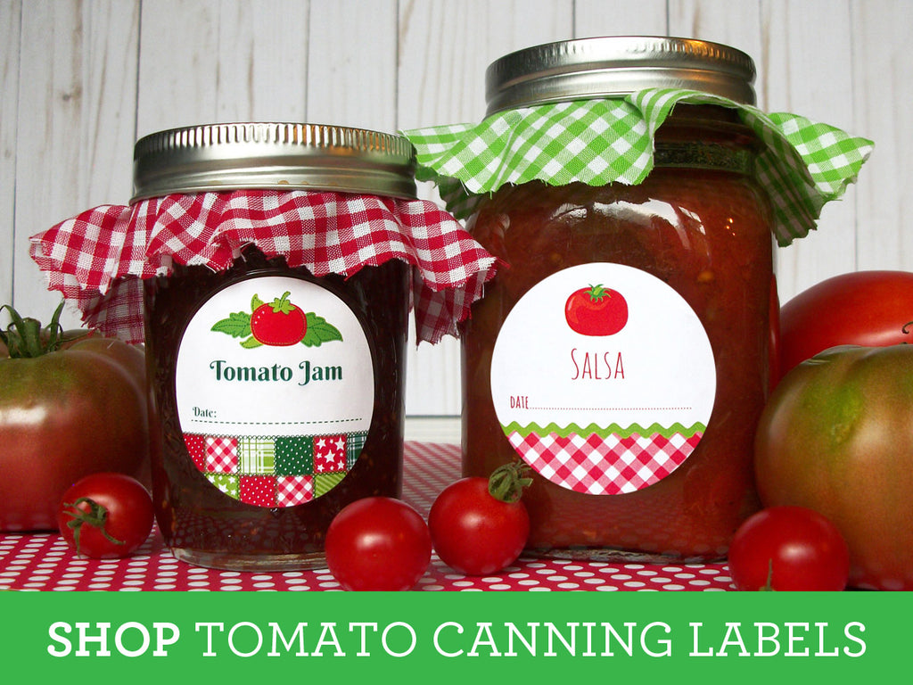 Shop for Tomato Canning Jar Labels | CanningCrafts.com