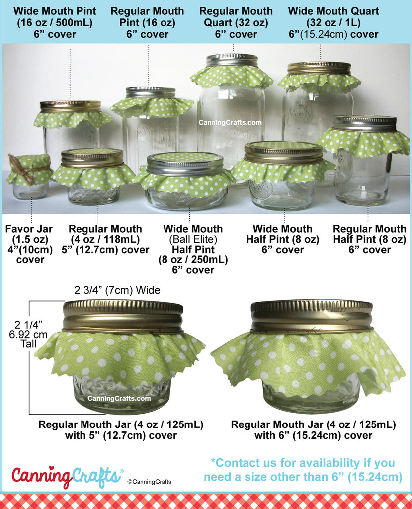 Ball 8 oz Regular Mouth Mason Jars with Lids - 6 Pack for Canning