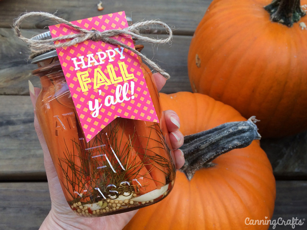 FREE Printable Thanksgiving Fall Gift Tags | CanningCrafts.com