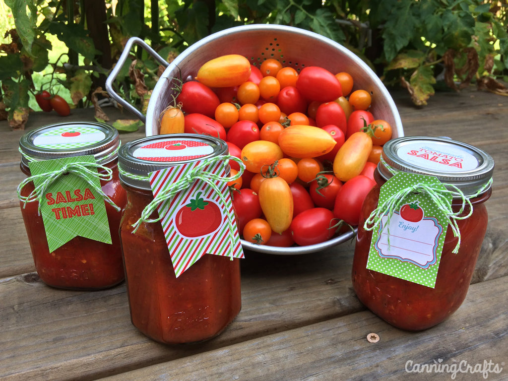 FREE Printable Tomato Canning Labels & Tags | CanningCrafts