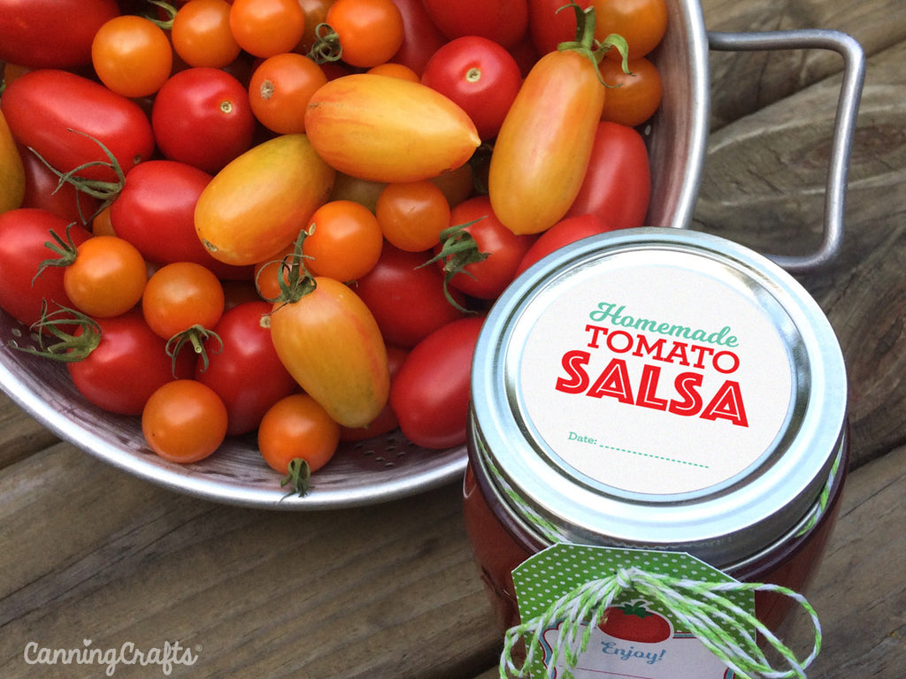 FREE Printable Tomato Canning Labels & Tags | CanningCrafts
