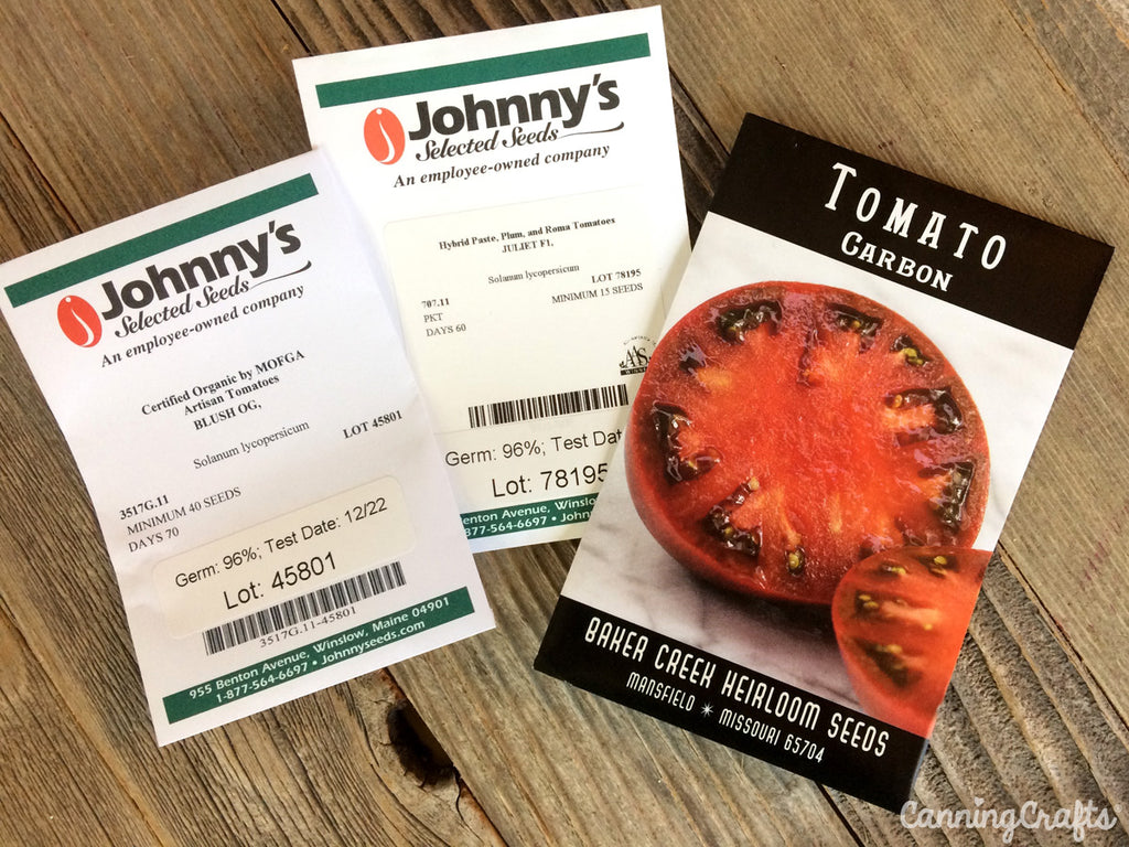 Tomato Garden Seeds | CanningCrafts.com