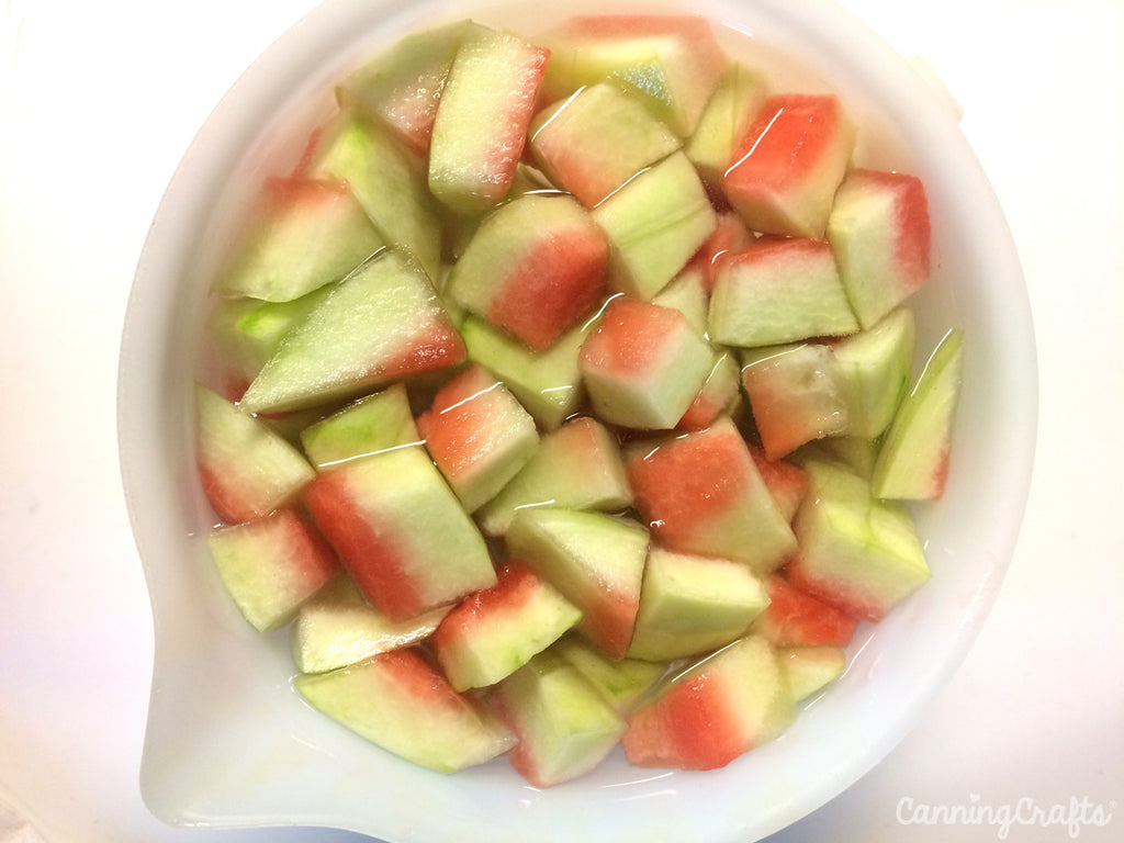 Watermelon Rind Pickle Recipe | CanningCrafts.com