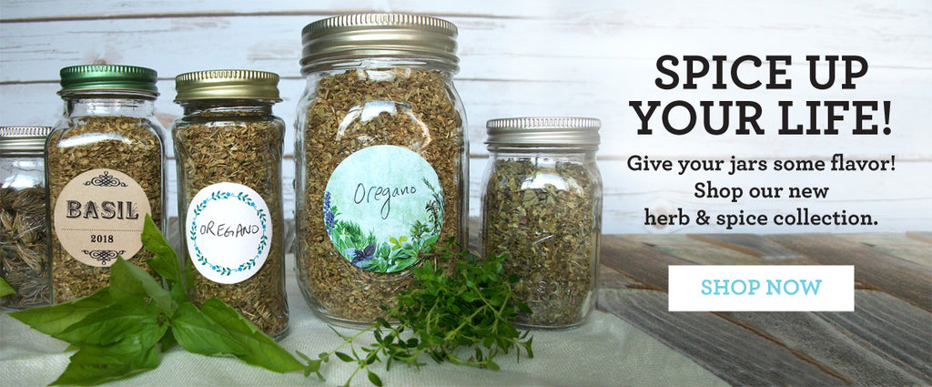 Shop for herb & spice jar labels on CanningCrafts.com