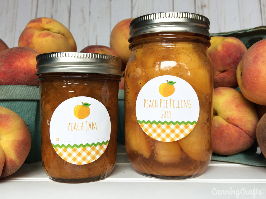 Peach Pie Filling Canning Recipes | CanningCrafts.com