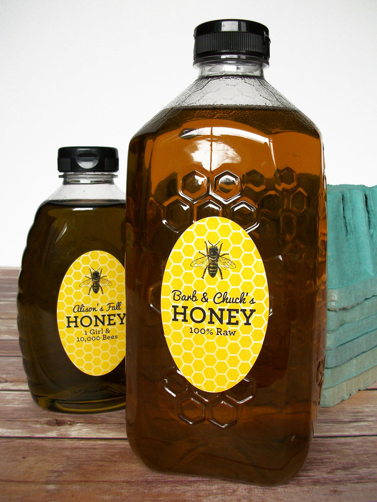 New Custom Honey Bottle Labels For Backyard Beekeepers Canningcrafts