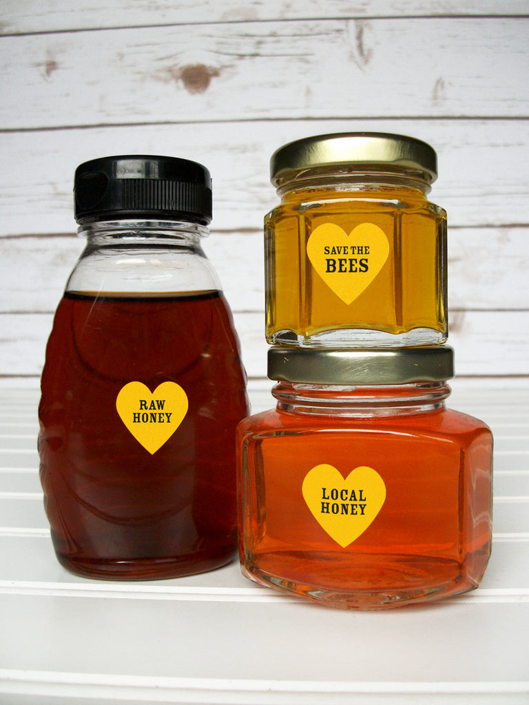 Custom honey bottle labels for backyard beekeepers | CanningCrafts.com