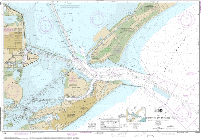 galveston bay tidal charts