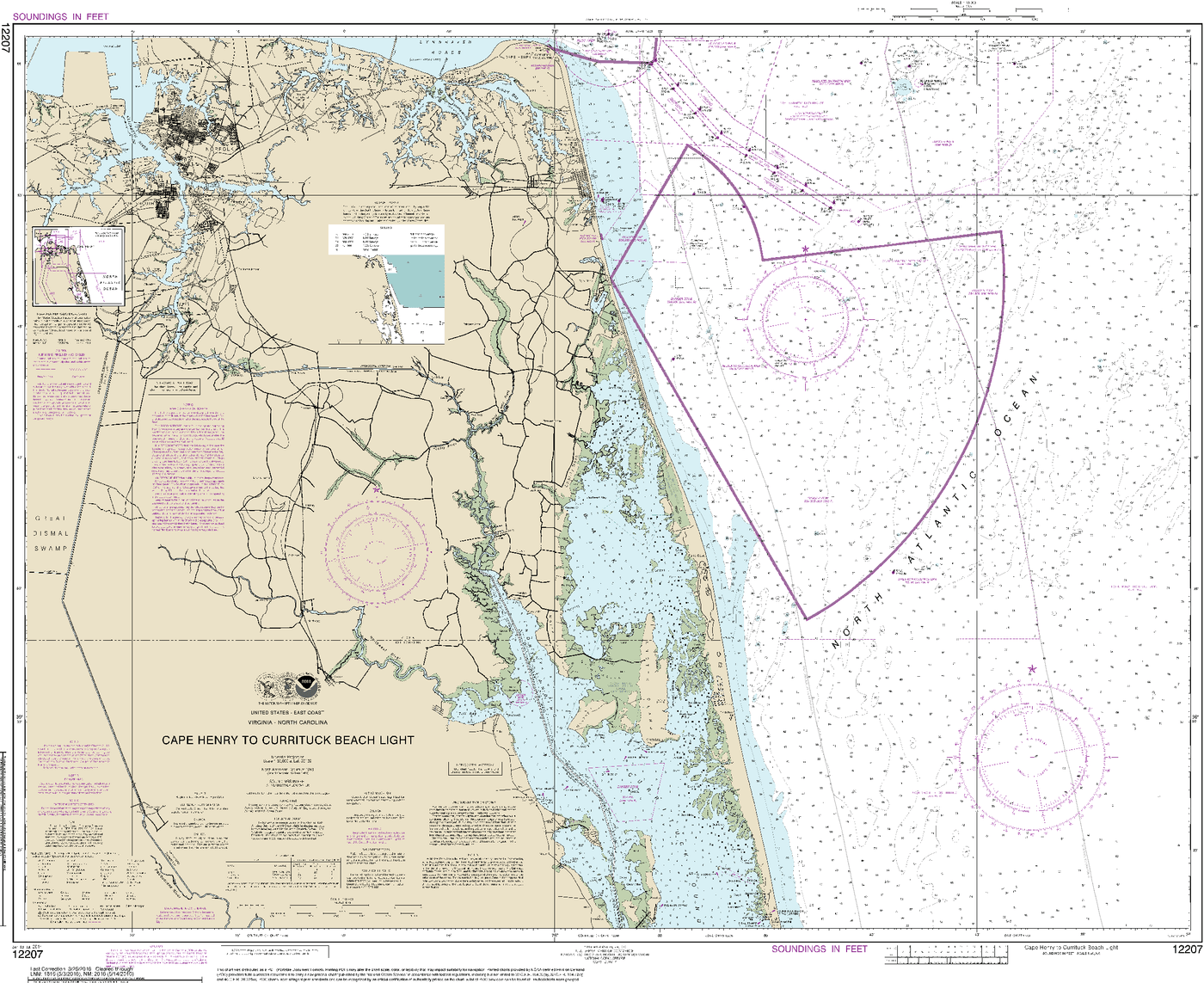 Cape Nautical Chart